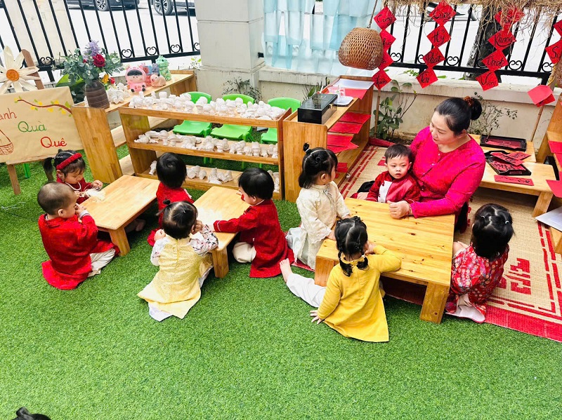HỘI CHỢ XUÂN TẾT BÍNH NGỌ 2026 CỦA TRƯỜNG MẦM NON STRONG KIDS